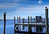 travel photo of seagull, dock, boat, beach, dunes, ocean, sunset Cape Cod, Crane Beach, Massachusetts, MA, Maine, Rhode Island, New England, USA, United States, U.S., by Diane Rose Photographs